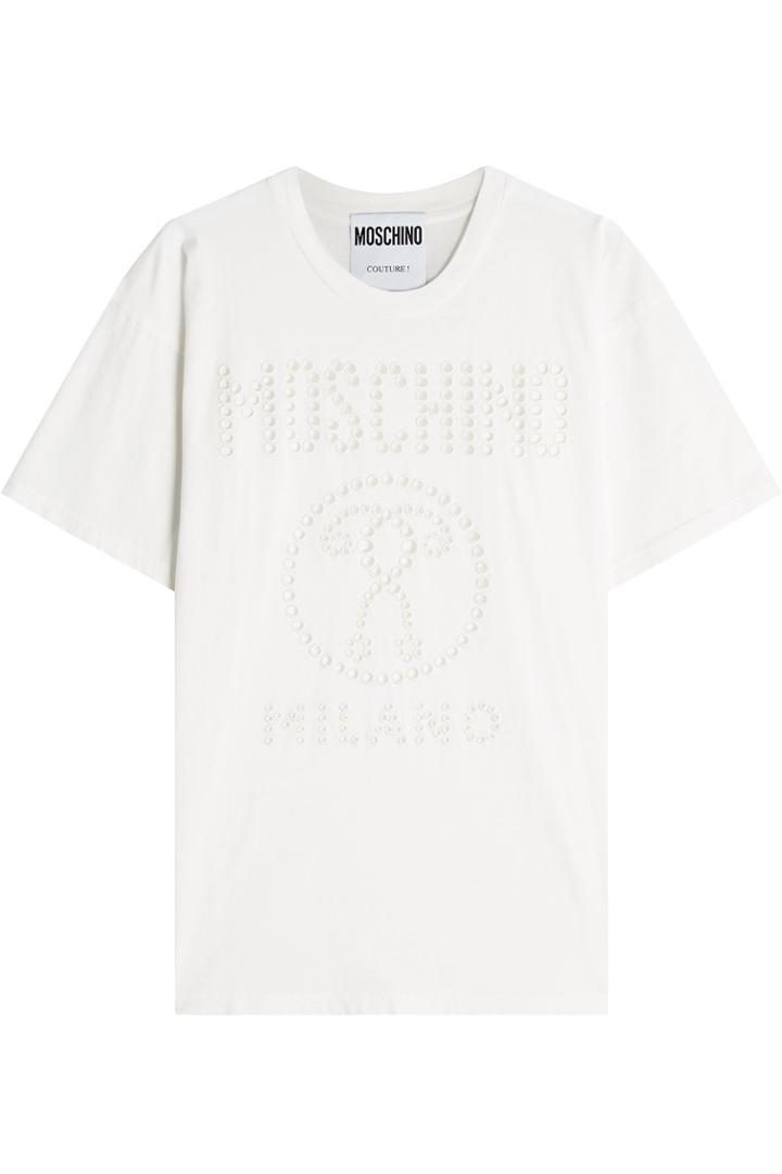 Moschino Moschino Cotton Eyelet T-shirt