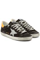 Golden Goose Golden Goose Super Star Suede Sneakers With Leather