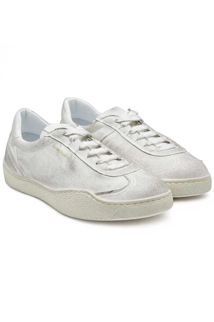 Acne Studios Acne Studios Leather Sneakers With Suede