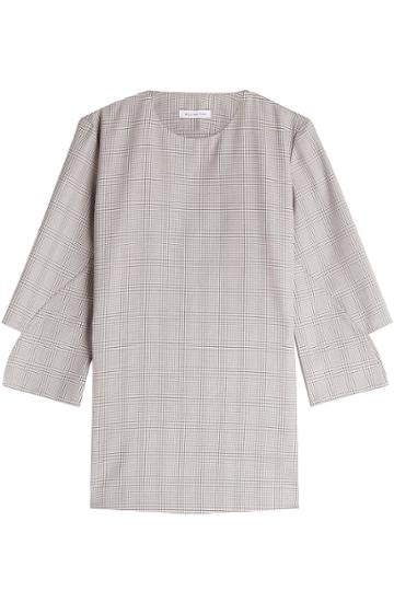 William Fan William Fan Printed Virgin Wool Top