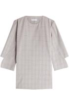William Fan William Fan Printed Virgin Wool Top