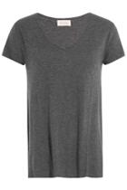 American Vintage American Vintage Cotton-jersey V-neck T-shirt