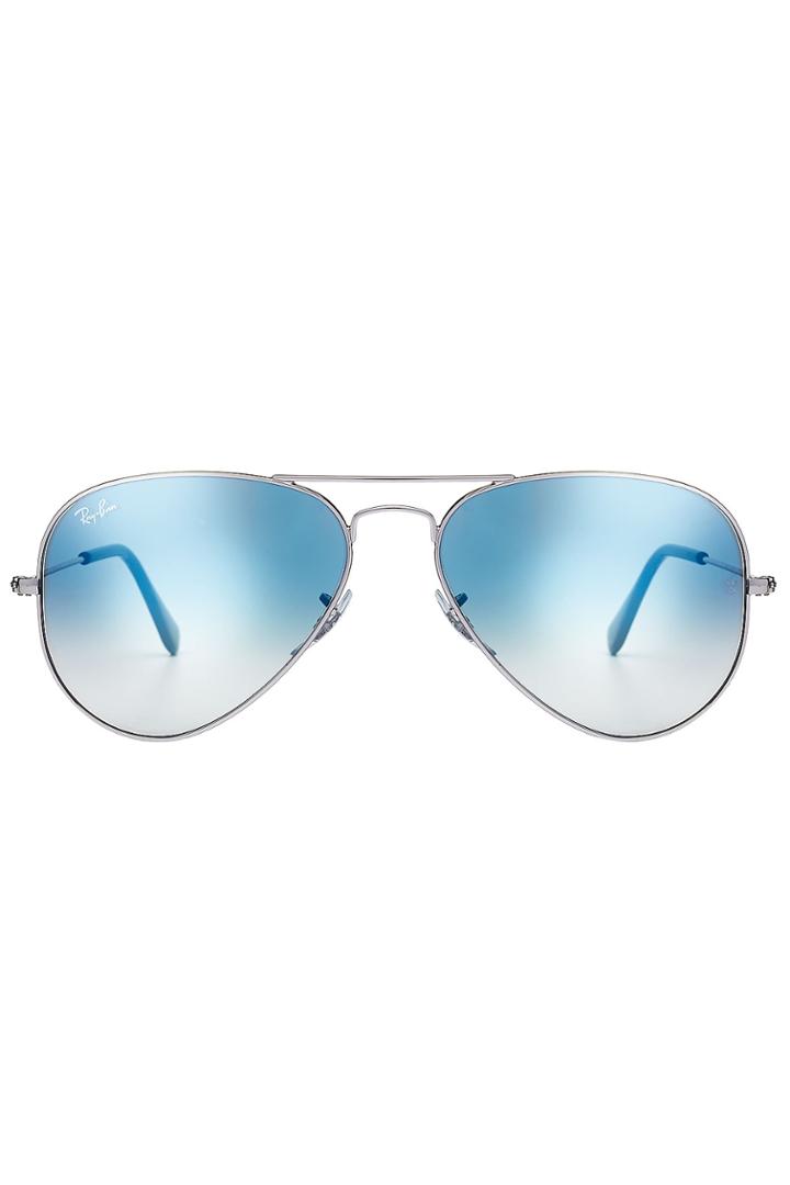 Ray-ban Ray-ban Metal Aviator Sunglasses - Blue