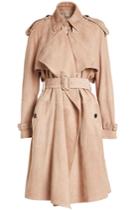 Burberry Burberry Suede Trench Coat