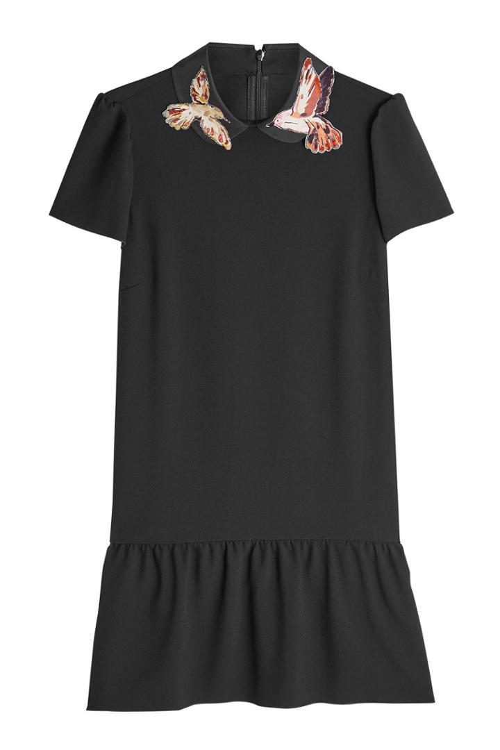 R.e.d. Valentino R.e.d. Valentino Printed Crepe Mini Dress