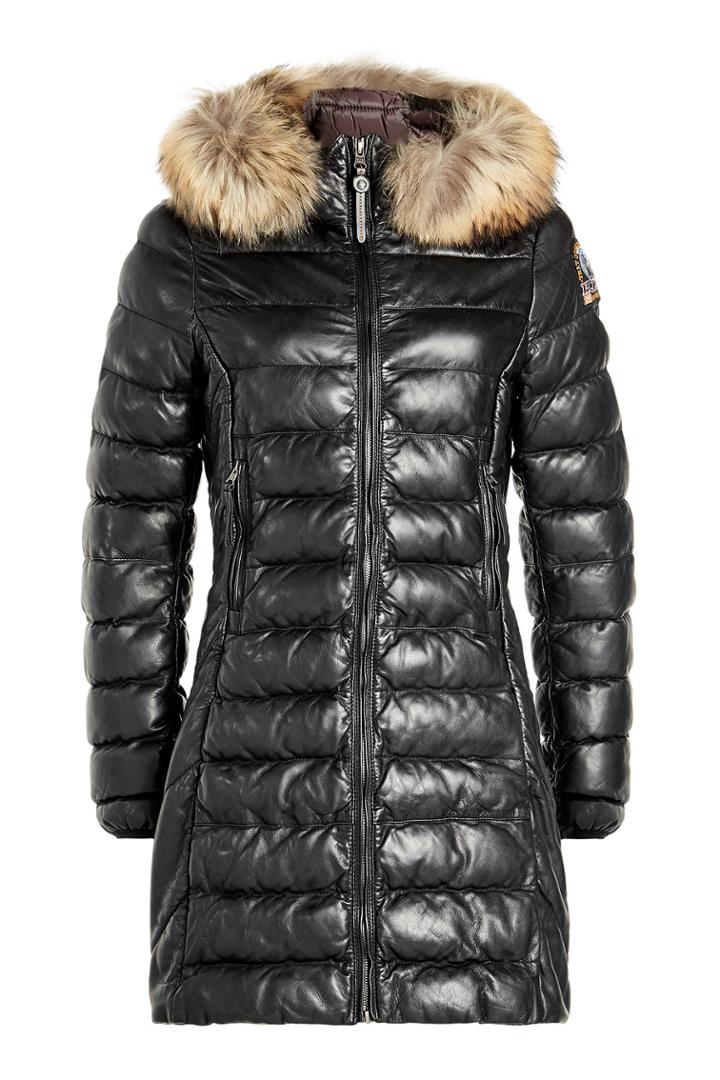 Parajumpers Parajumpers Quilted Down Coat With Fur-trimmed Hood