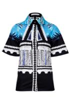 Mary Katrantzou Mary Katrantzou Multicolored Cotton Bloomberg Shirt - Black