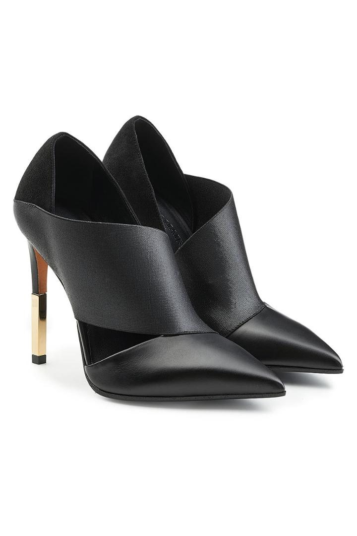 Balmain Balmain Leather Pumps With Suede
