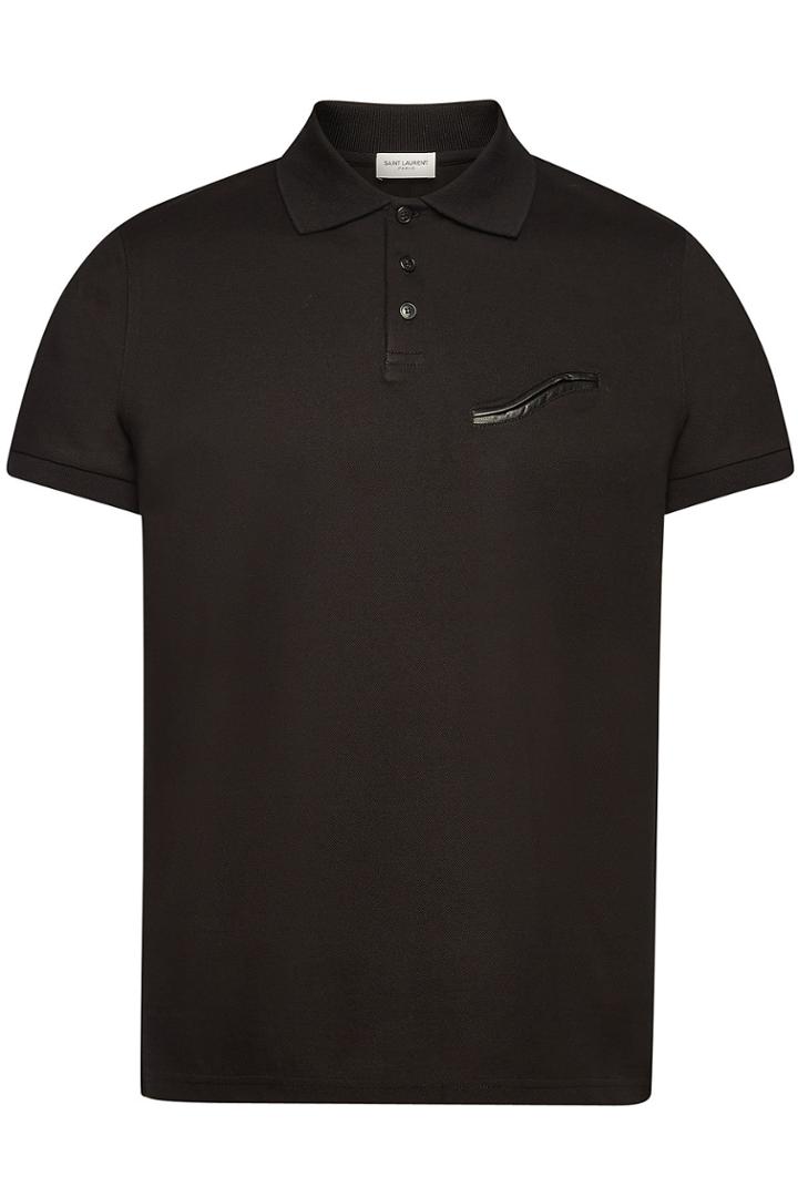Saint Laurent Saint Laurent Cotton Polo T-shirt