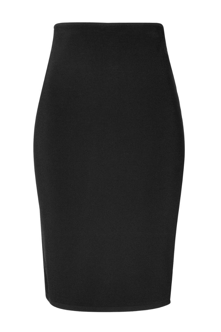 Rag & Bone Rag & Bone Laced Front Pencil Skirt - Black