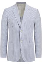 Marc Jacobs Striped Cotton Blazer