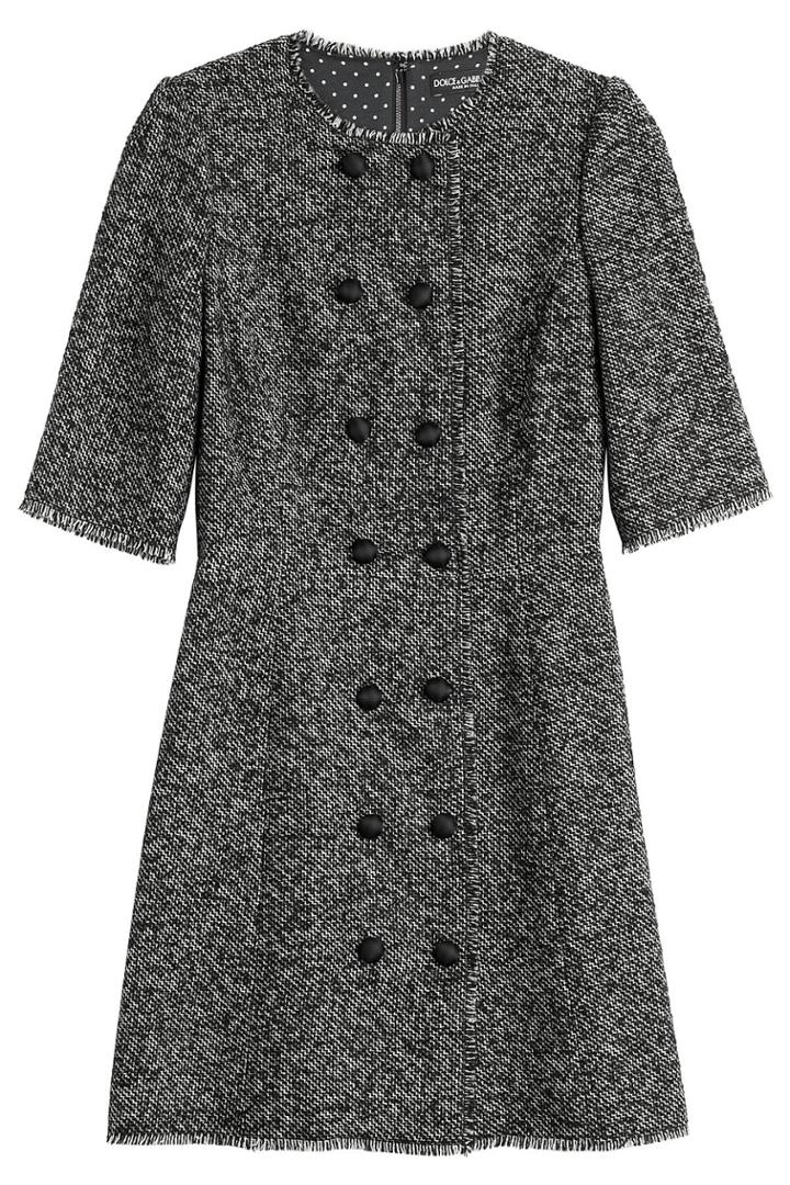 Dolce & Gabbana Dolce & Gabbana Flared Dress With Wool