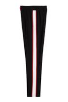 Kenzo Kenzo Straight Leg Pants With Contrast Stripes - Black