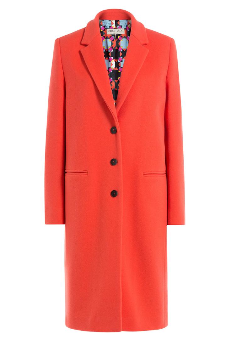 Emilio Pucci Emilio Pucci Coat With Printed Lining