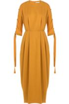 Emilia Wickstead Emilia Wickstead Silk Midi Dress - Yellow