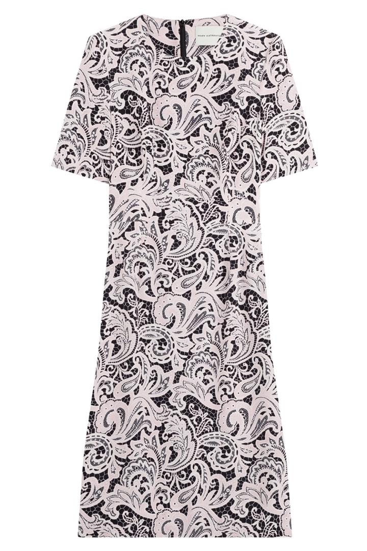 Mary Katrantzou Mary Katrantzou Printed Silk Dress - Rose