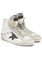Golden Goose Deluxe Brand Golden Goose Deluxe Brand Francy Sneakers With Cotton And Leather