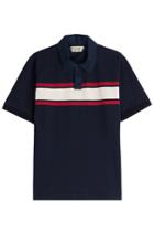 Marni Marni Cotton Polo Shirt With Colorblock Stripe - Multicolored