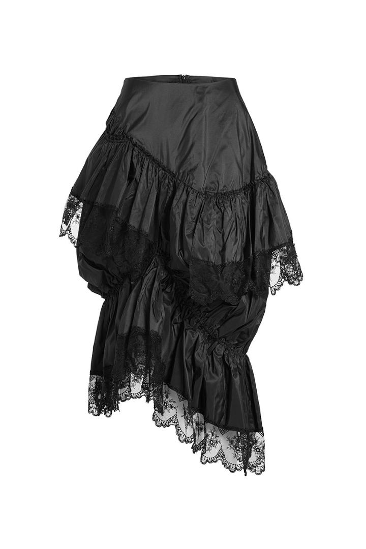 Simone Rocha Simone Rocha Silk Skirt With Lace