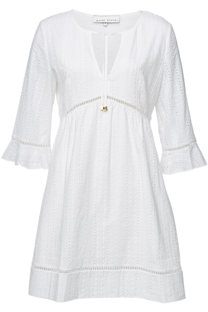 Heidi Klein Heidi Klein Cotton Kaftan With Self-tie Bow