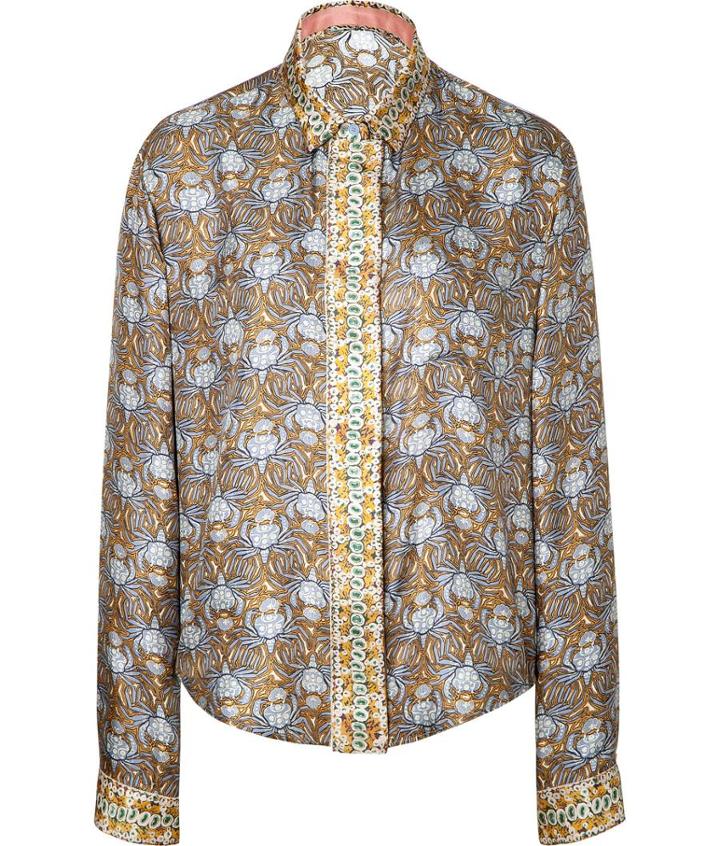 Rochas Silk Twill Shirt