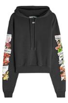 Off-white Off-white Flower Shop Printed Cotton Hoody