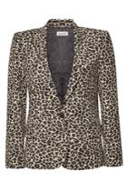 Zadig & Voltaire Zadig & Voltaire Victor Animal Print Jacquard Blazer With Cotton