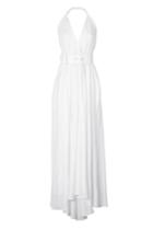 Derek Lam Derek Lam Halter Gown - White