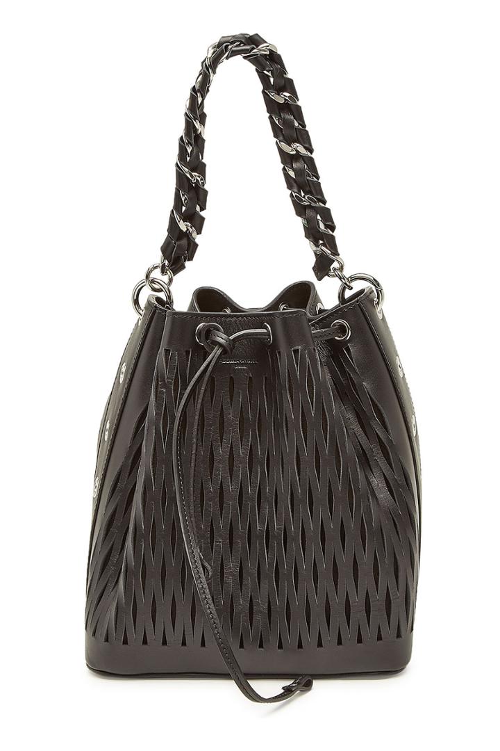 Sonia Rykiel Sonia Rykiel Le Baltard Leather Bucket Bag