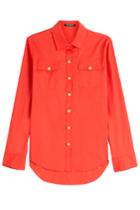 Balmain Balmain Cotton Shirt - Red