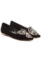 Sophia Webster Sophia Webster Bibi Butterfly Suede Ballerinas