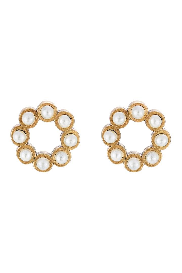 Marc Jacobs Marc Jacobs Pearl Dot Stud Earrings - Gold