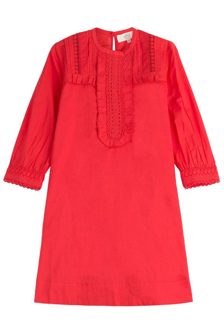 Vanessa Bruno Athé Vanessa Bruno Athé Cotton Dress - Red