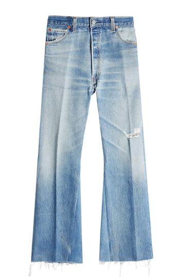 Re/done Re/done The Leandra Wide Leg Jeans - Blue