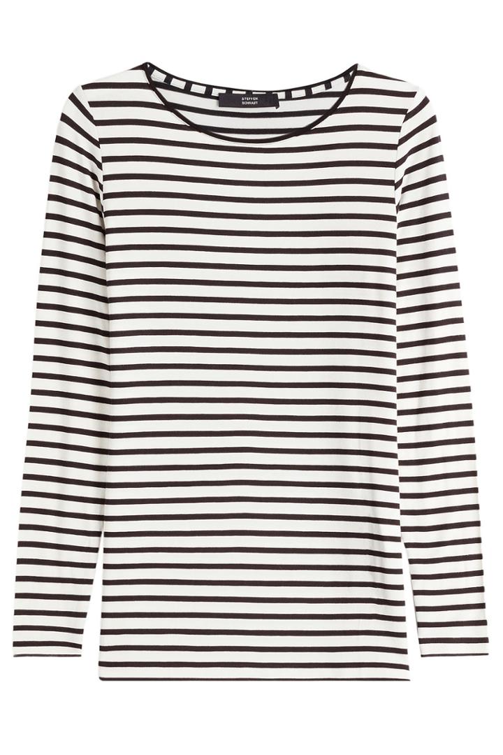 Steffen Schraut Steffen Schraut Striped Jersey Top - Stripes