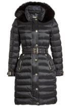 Burberry Burberry Down Coat With Fur-trimmed Hood