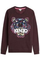 Kenzo Kenzo Embroidered Cotton Sweatshirt - Red