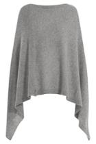 81 Hours 81 Hours Cashmere Poncho - Grey