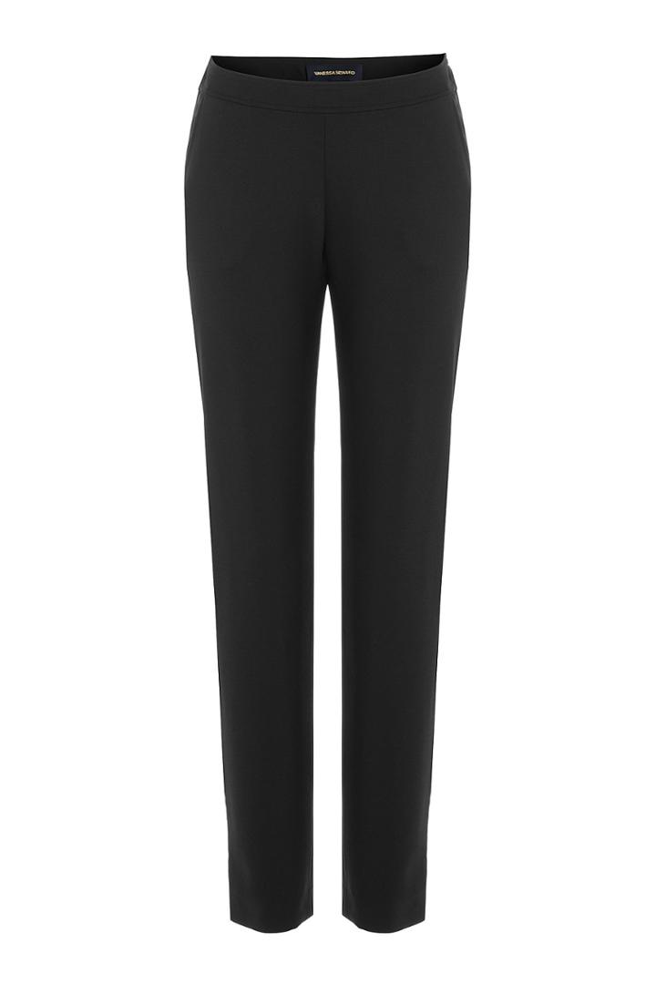 Vanessa Seward Vanessa Seward Tailored Wool Ankle Trousers - Black