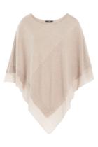 Steffen Schraut Steffen Schraut Layered Cape With Cashmere - Beige
