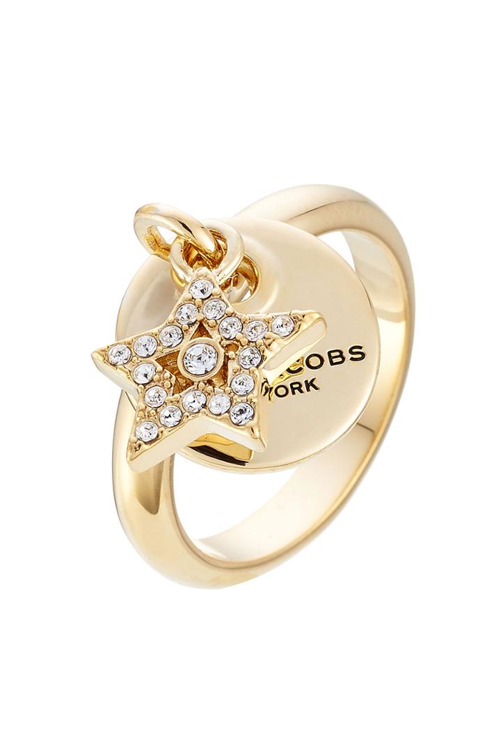 Marc Jacobs Marc Jacobs Embellished Ring - Gold