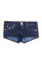 True Religion Joey Cut-off Denim Shorts