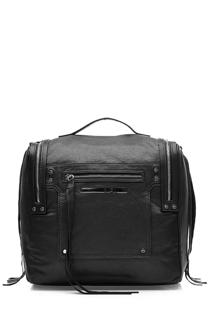 Mcq Alexander Mcqueen Mcq Alexander Mcqueen Leather Backpack - Black