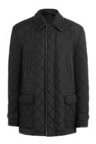 Brioni Brioni Quilted Silk Jacket - Black
