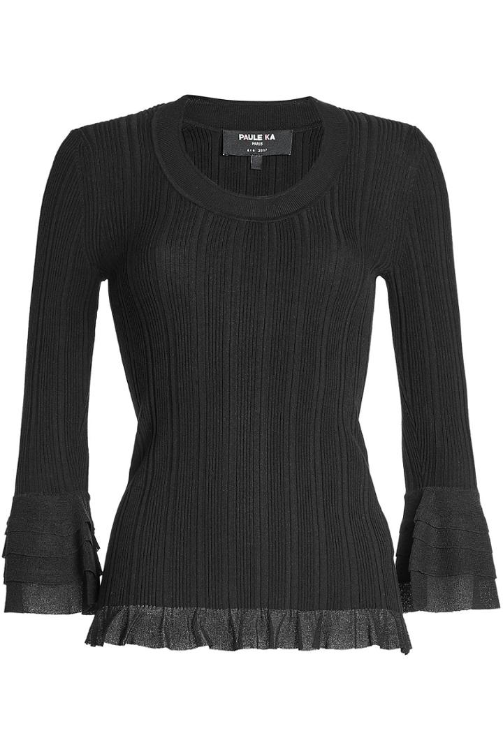 Paule Ka Paule Ka Cotton-blend Top