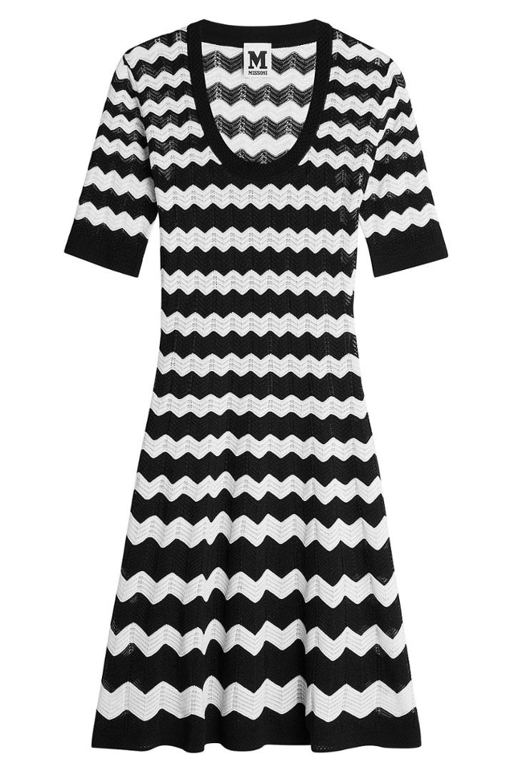 M Missoni M Missoni Chevron Knit Dress