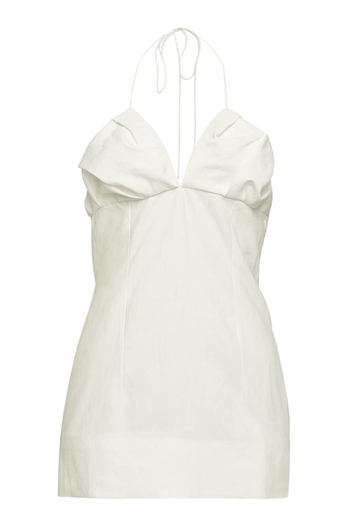 Jacquemus Jacquemus La Robe Bambino Linen Mini Dress