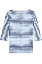 Majestic Majestic Striped Linen Top