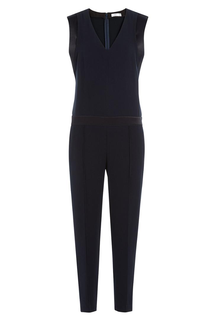 Vince Vince Pintucked Jumpsuit - Black
