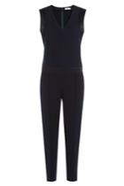 Vince Vince Pintucked Jumpsuit - Black
